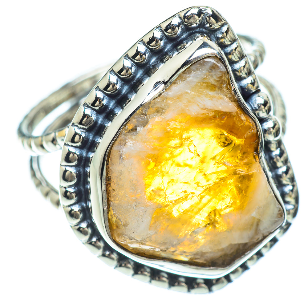 Citrine Rings handcrafted by Ana Silver Co - RING56283
