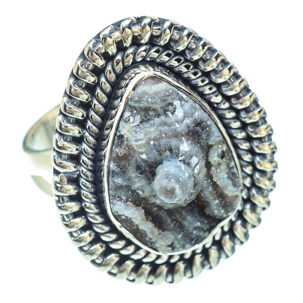 Desert Druzy Rings handcrafted by Ana Silver Co - RING56298