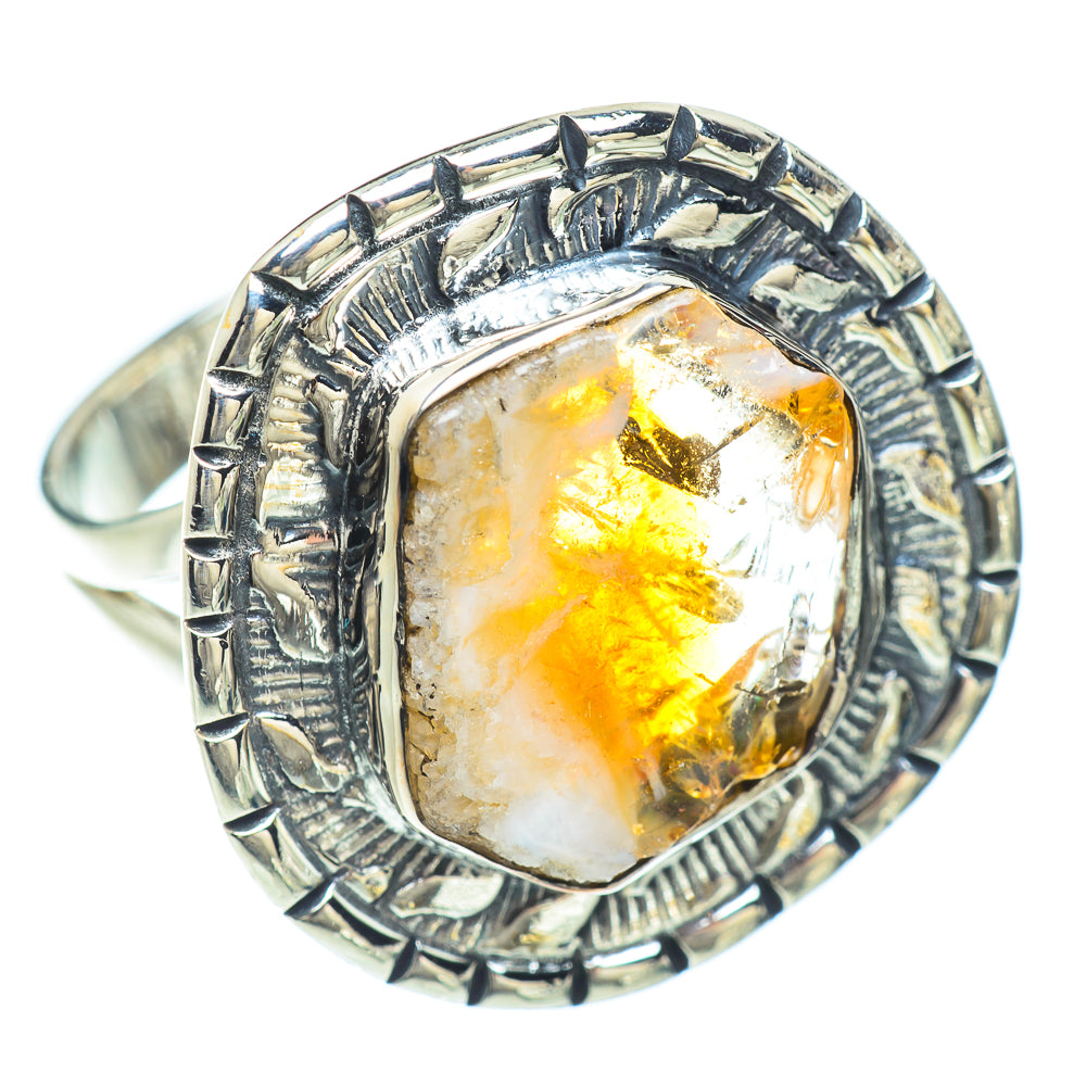 Citrine Rings handcrafted by Ana Silver Co - RING56316