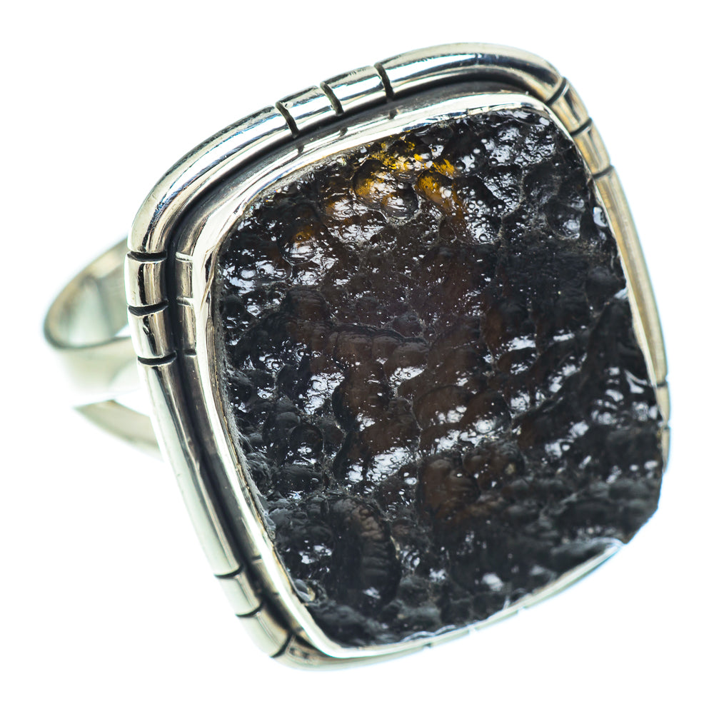 Tektite Rings handcrafted by Ana Silver Co - RING56326