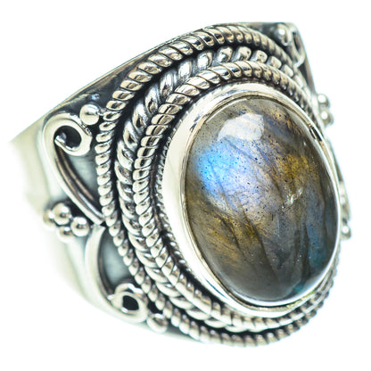 Labradorite Rings handcrafted by Ana Silver Co - RING56331
