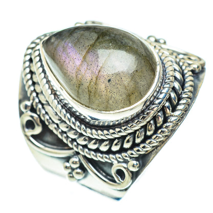 Labradorite Rings handcrafted by Ana Silver Co - RING56352