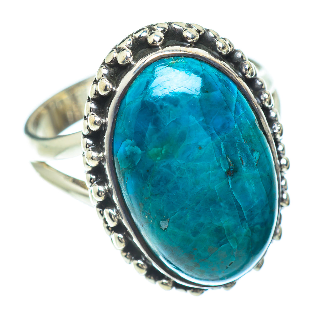 Chrysocolla Rings handcrafted by Ana Silver Co - RING56359