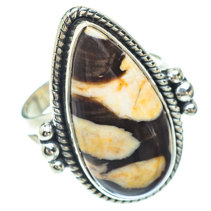 Peanut Wood Jasper Rings handcrafted by Ana Silver Co - RING56370