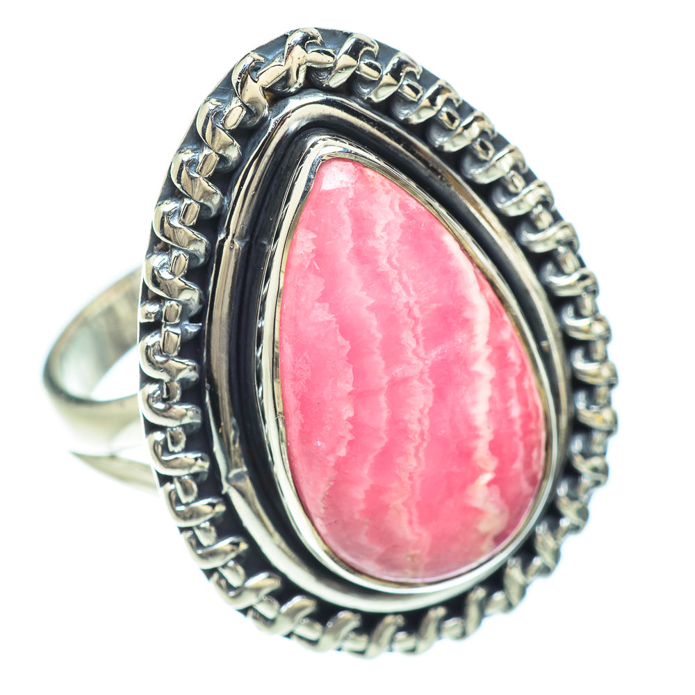 Rhodochrosite Rings handcrafted by Ana Silver Co - RING56375