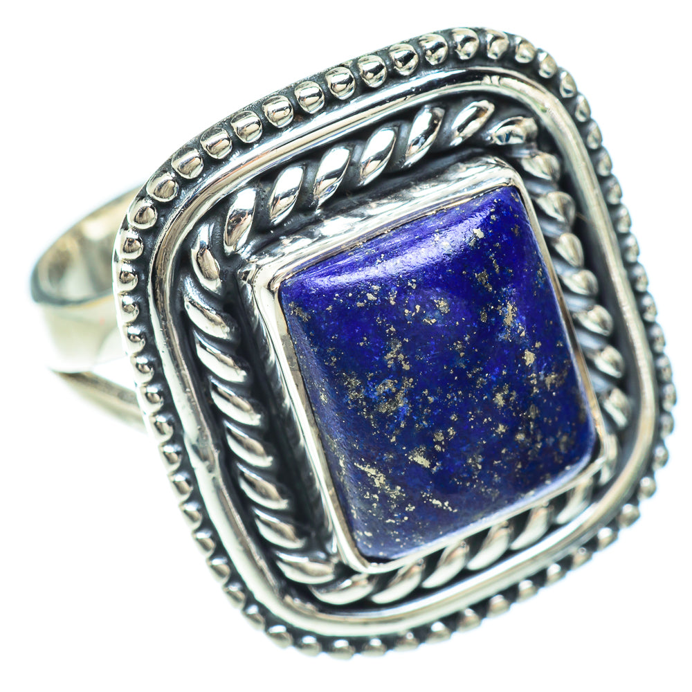 Lapis Lazuli Rings handcrafted by Ana Silver Co - RING56385