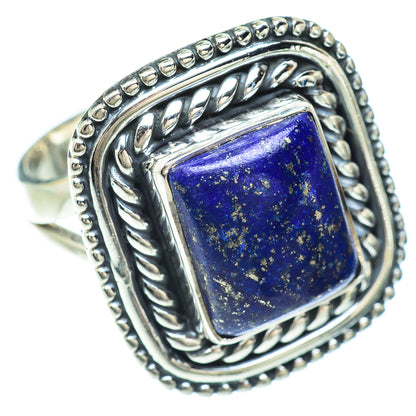 Lapis Lazuli Rings handcrafted by Ana Silver Co - RING56385