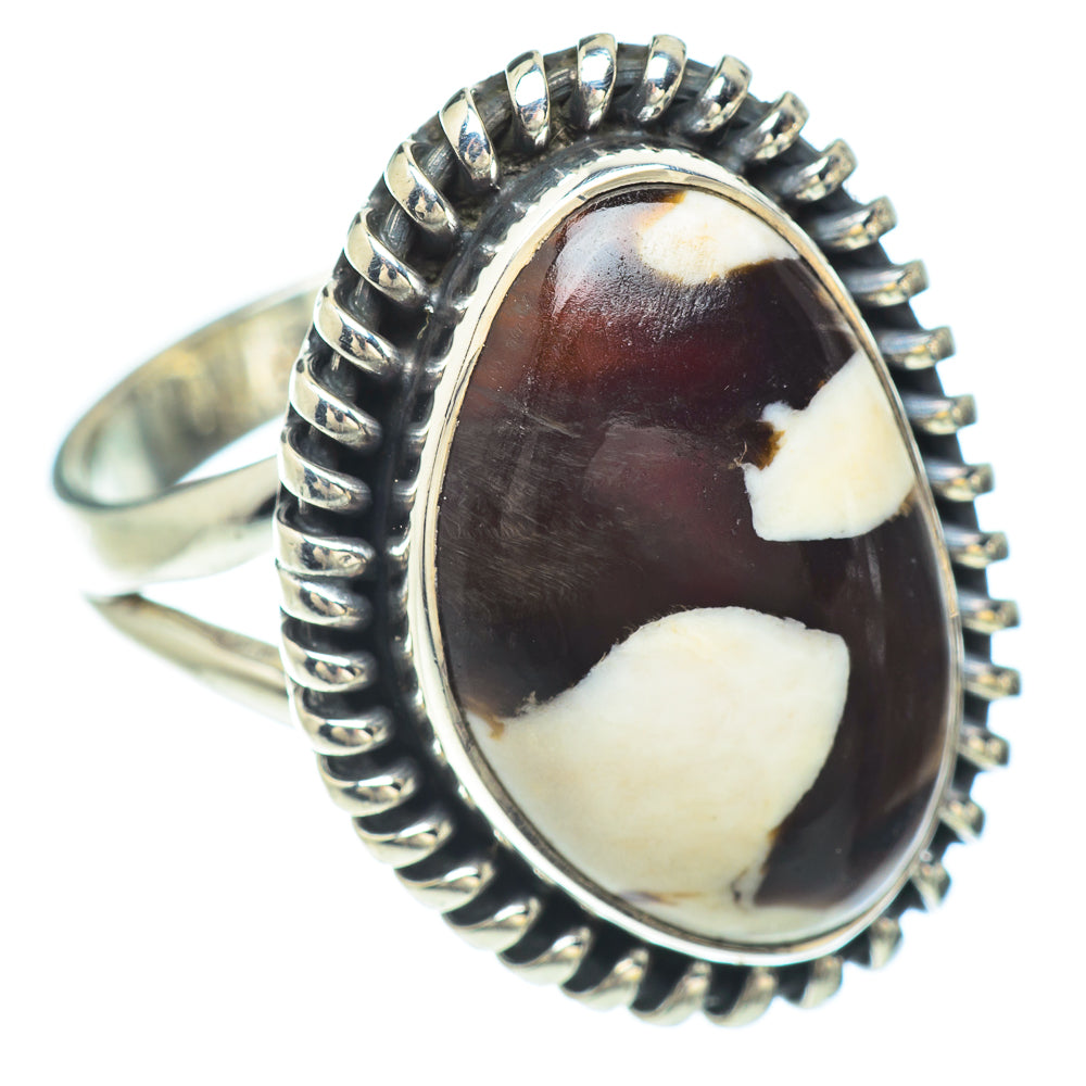 Peanut Wood Jasper Rings handcrafted by Ana Silver Co - RING56395