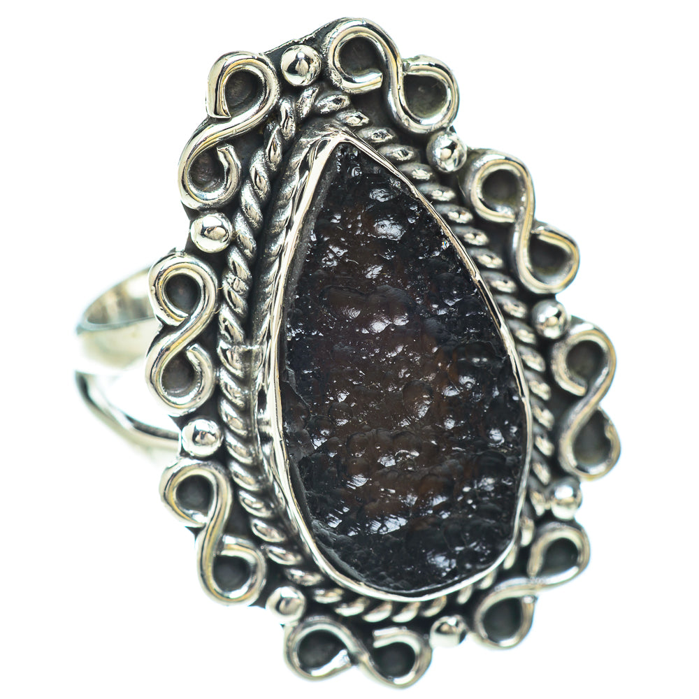 Tektite Rings handcrafted by Ana Silver Co - RING56404