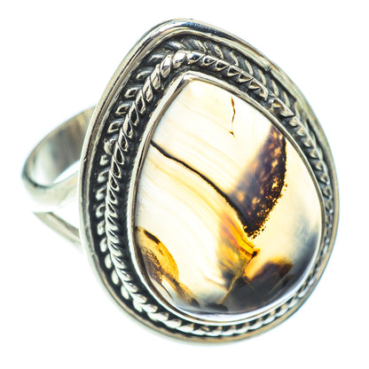 Montana Agate Rings handcrafted by Ana Silver Co - RING56407