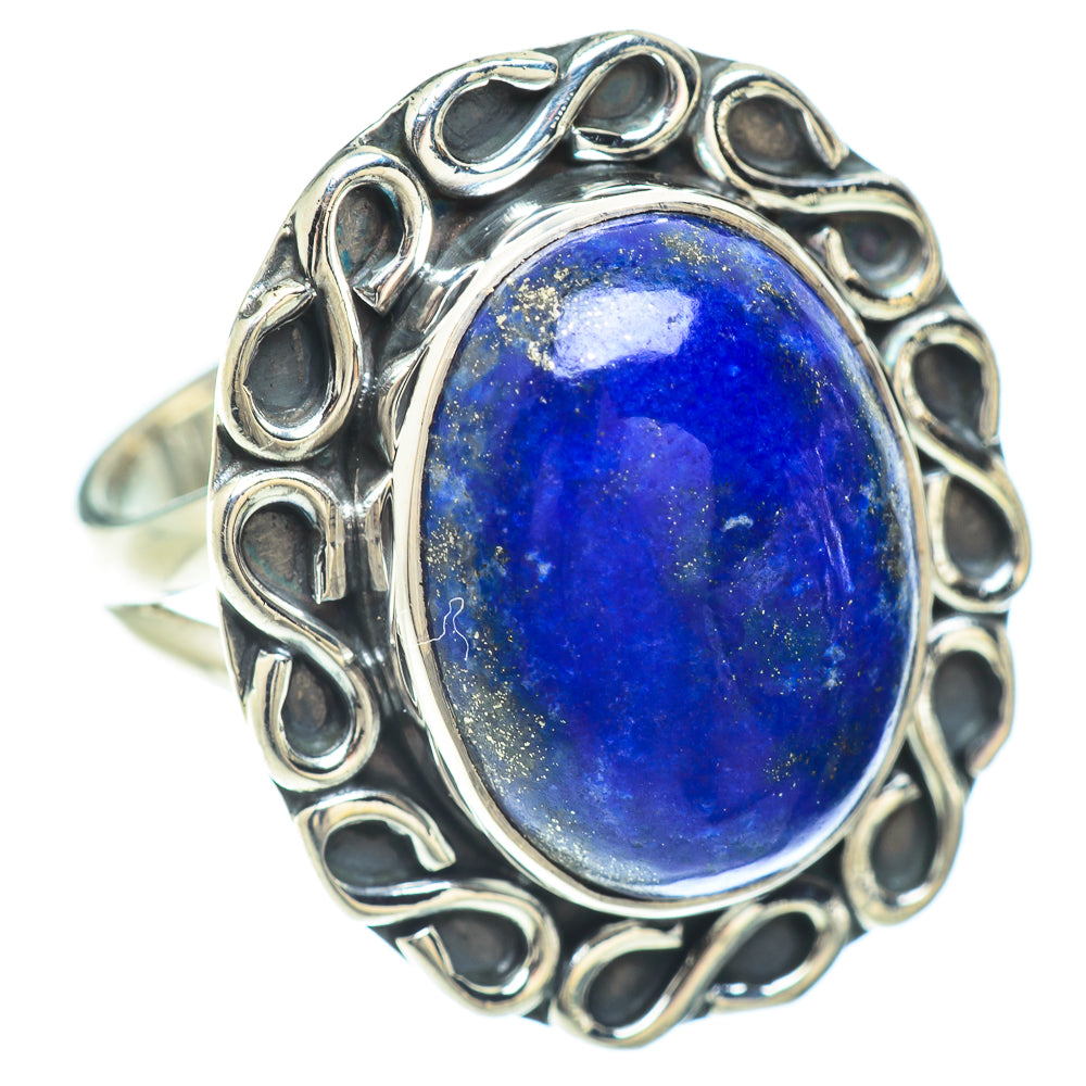 Lapis Lazuli Rings handcrafted by Ana Silver Co - RING56413