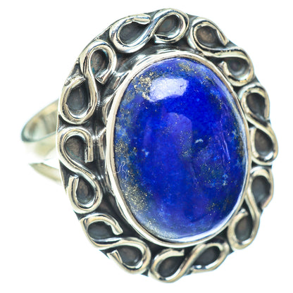 Lapis Lazuli Rings handcrafted by Ana Silver Co - RING56413
