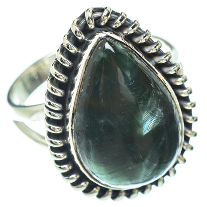 Seraphinite Rings handcrafted by Ana Silver Co - RING56416