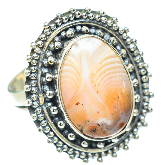 Scolecite Rings handcrafted by Ana Silver Co - RING56421