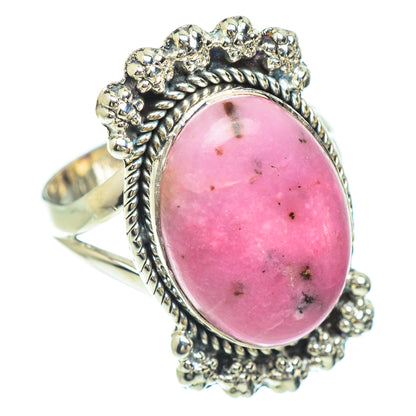 Rhodonite Rings handcrafted by Ana Silver Co - RING56428