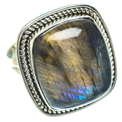 Labradorite Rings handcrafted by Ana Silver Co - RING56441