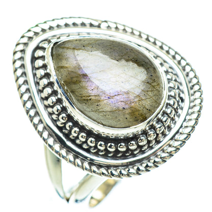 Labradorite Rings handcrafted by Ana Silver Co - RING56453