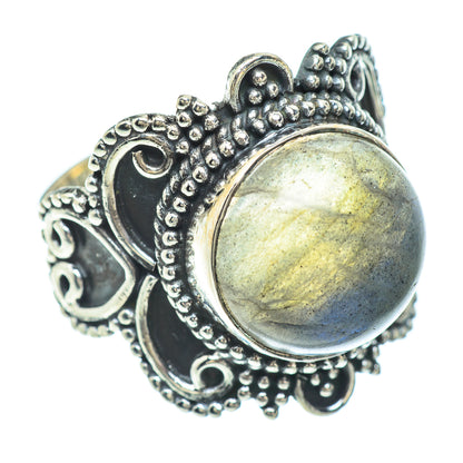 Labradorite Rings handcrafted by Ana Silver Co - RING56464