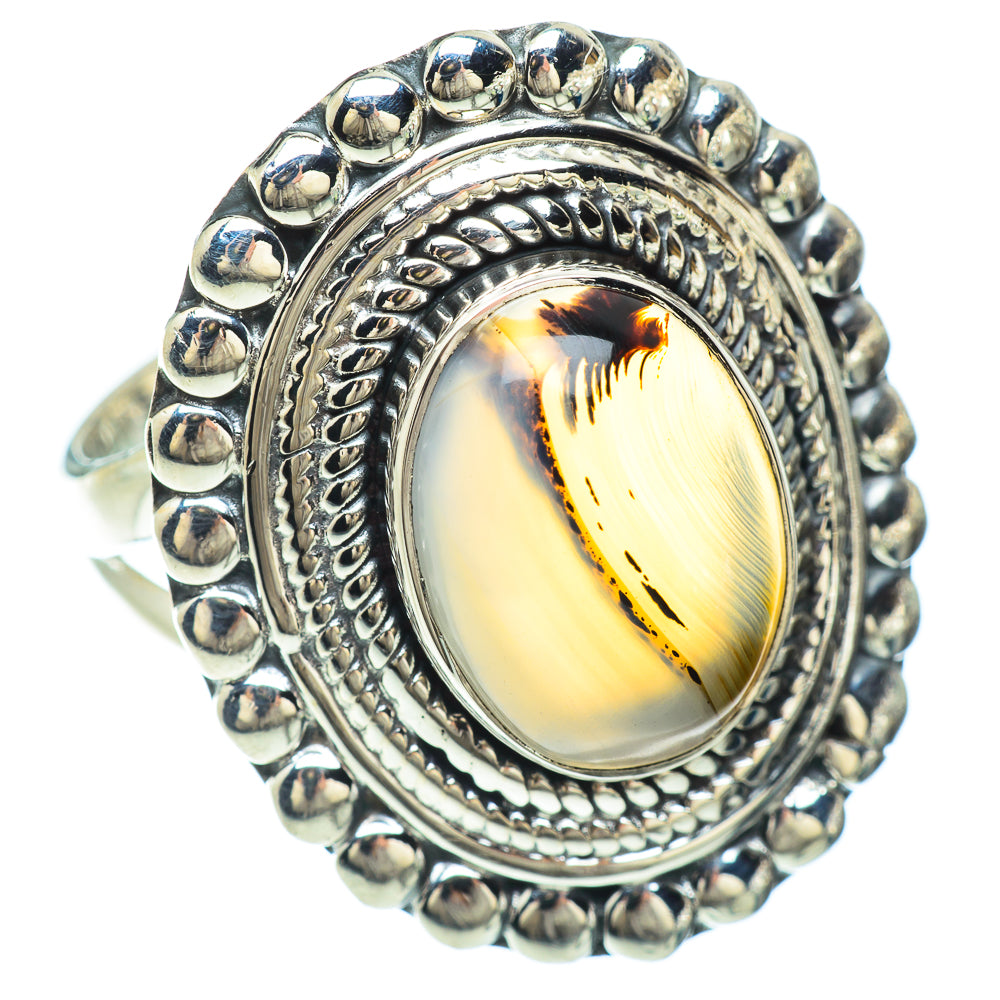 Montana Agate Rings handcrafted by Ana Silver Co - RING56477