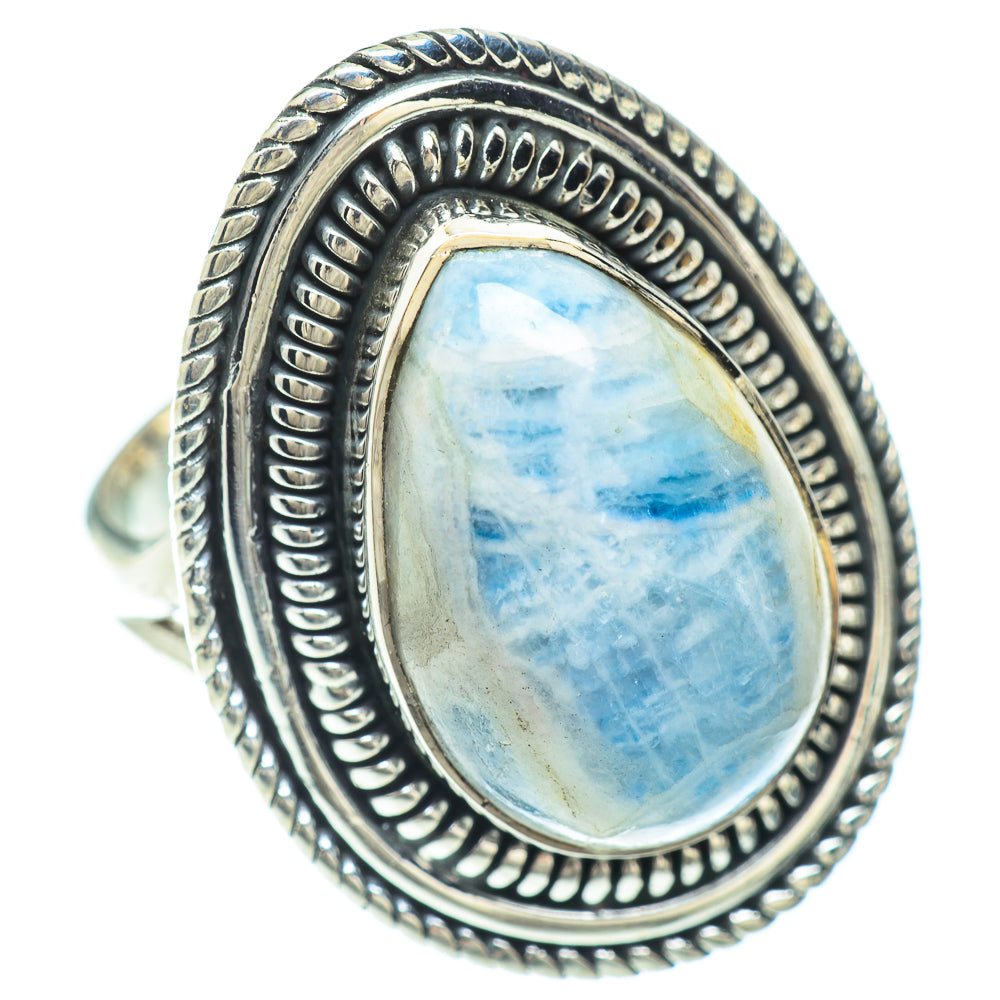 Blue Scheelite Rings handcrafted by Ana Silver Co - RING56481