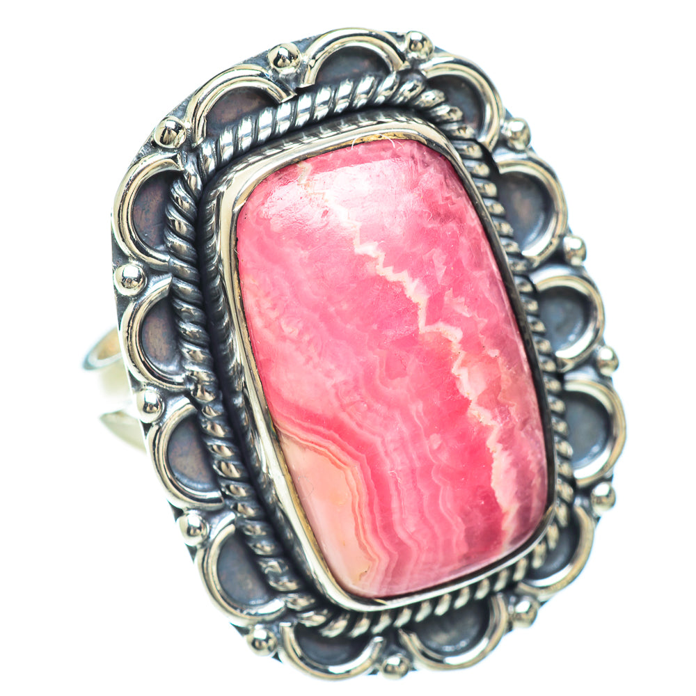 Rhodochrosite Rings handcrafted by Ana Silver Co - RING56496