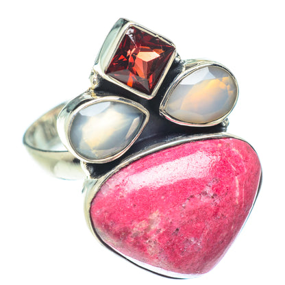 Thulite Rings handcrafted by Ana Silver Co - RING56497