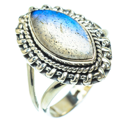 Labradorite Rings handcrafted by Ana Silver Co - RING56512
