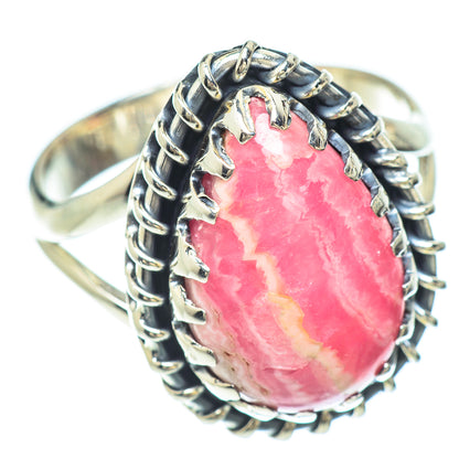 Rhodochrosite Rings handcrafted by Ana Silver Co - RING56516