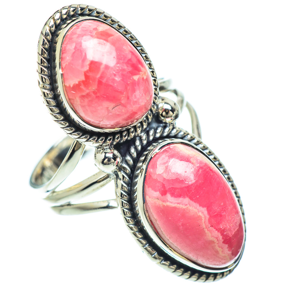 Rhodochrosite Rings handcrafted by Ana Silver Co - RING56532