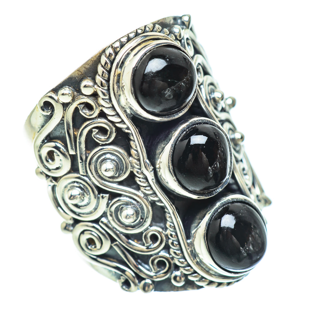 Black Onyx Rings handcrafted by Ana Silver Co - RING56538