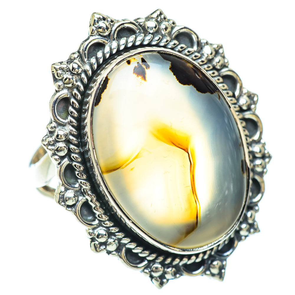 Montana Agate Rings handcrafted by Ana Silver Co - RING56542