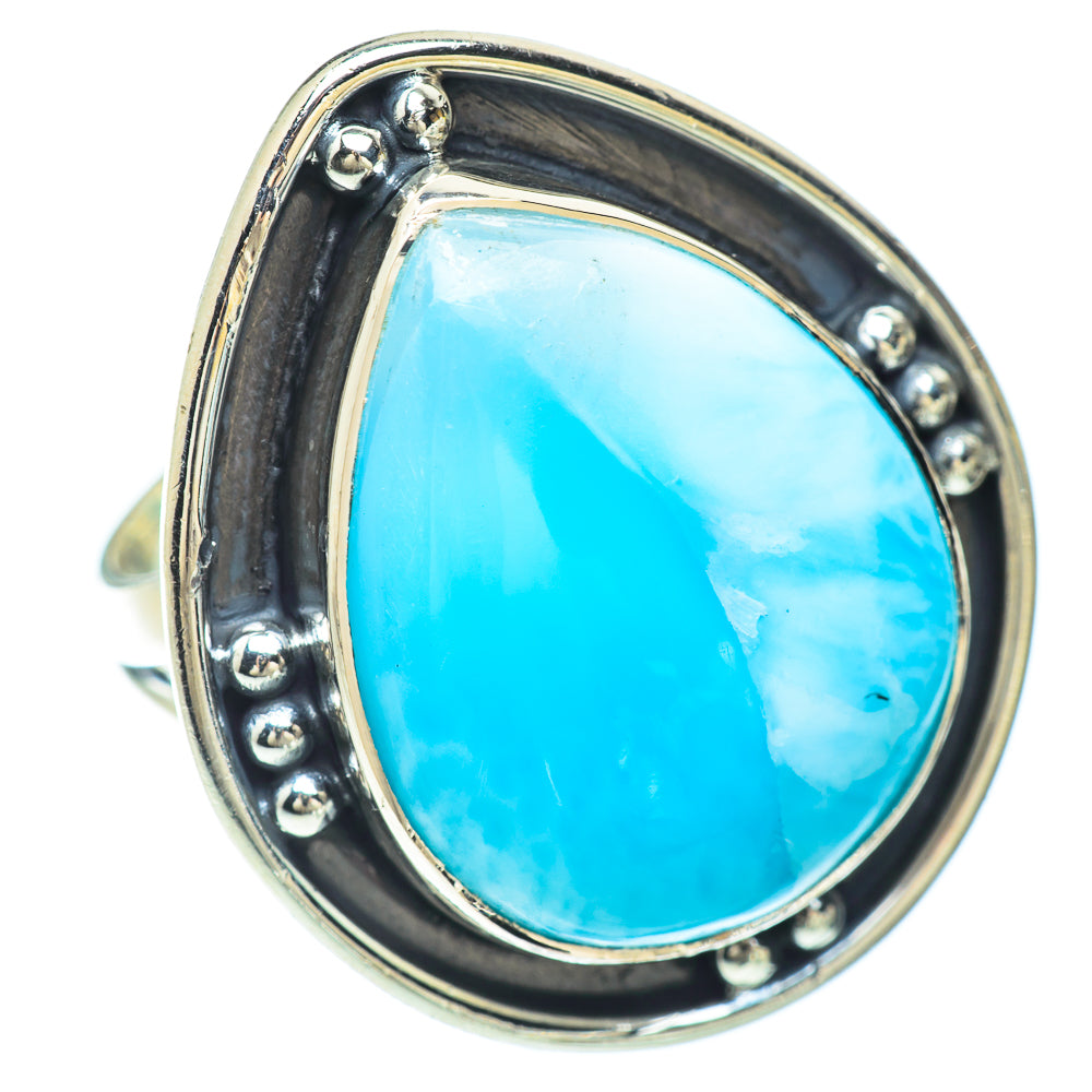 Larimar Rings handcrafted by Ana Silver Co - RING56558