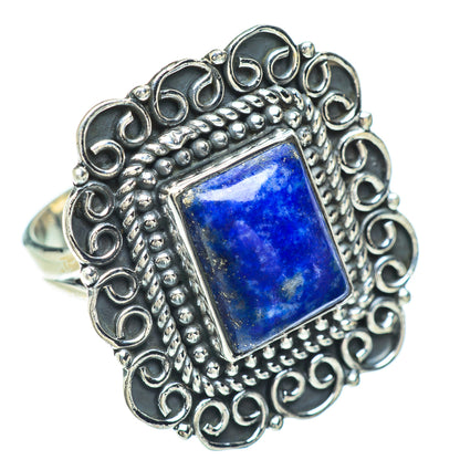 Lapis Lazuli Rings handcrafted by Ana Silver Co - RING56562