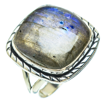 Labradorite Rings handcrafted by Ana Silver Co - RING56564