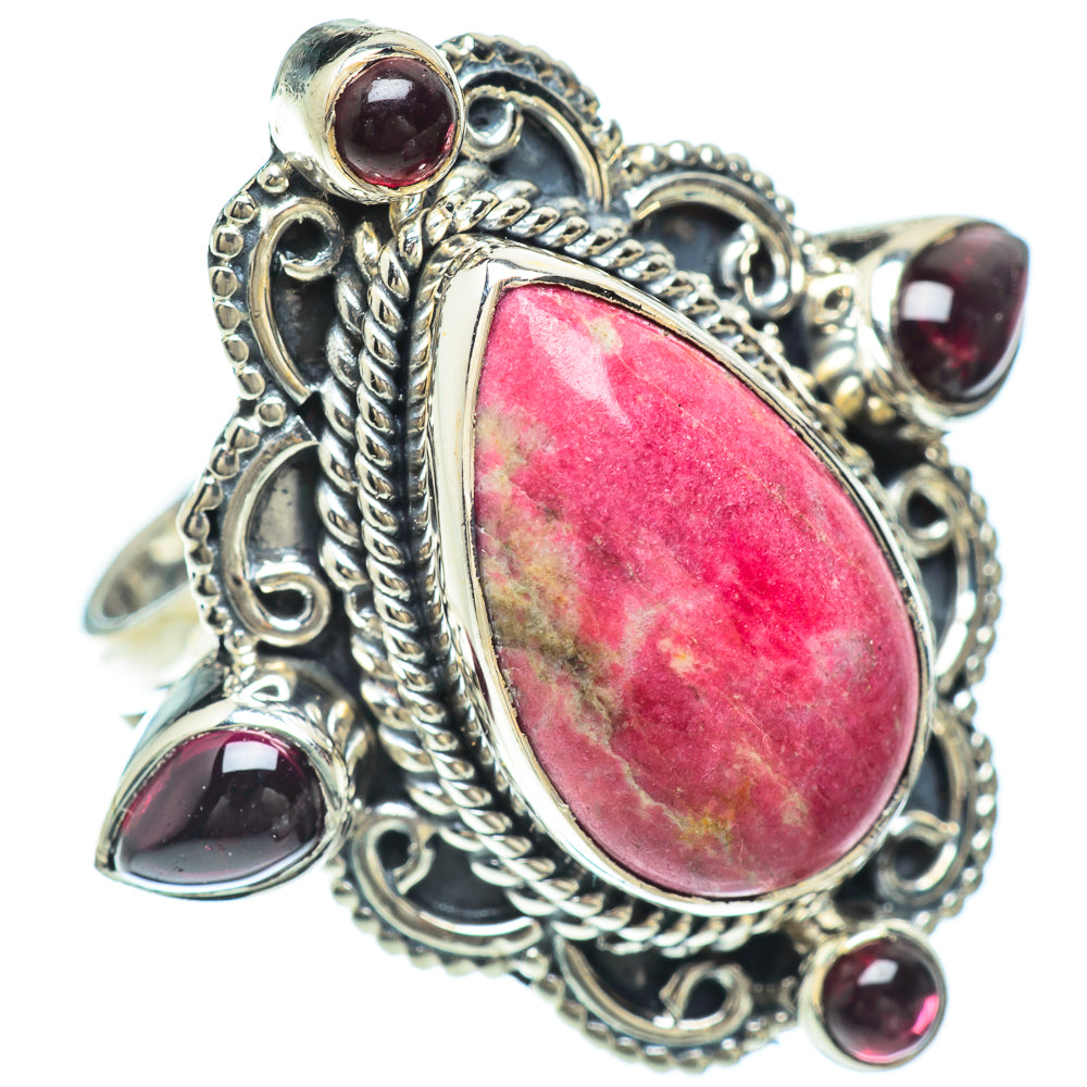 Thulite Rings handcrafted by Ana Silver Co - RING56579