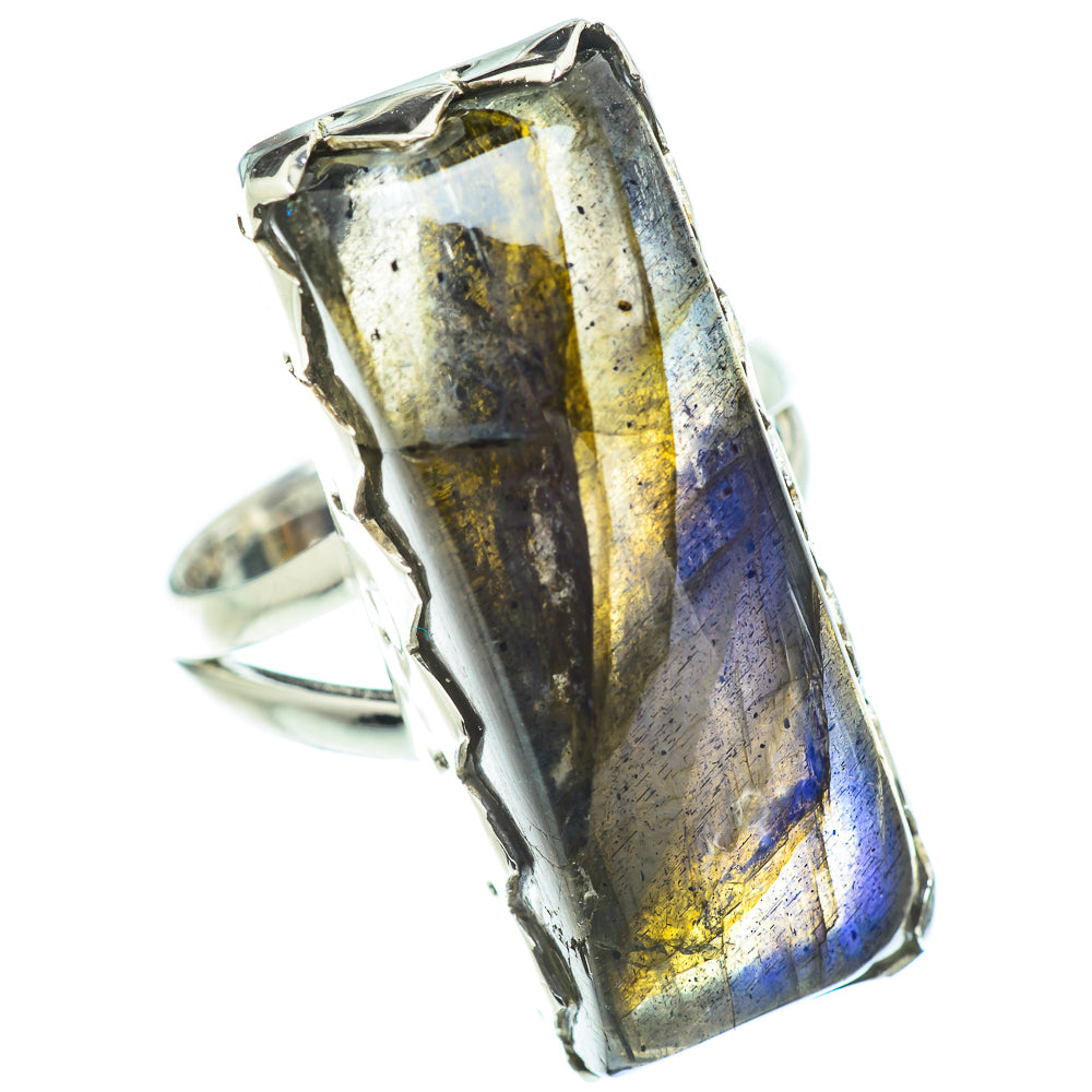 Labradorite Rings handcrafted by Ana Silver Co - RING56592