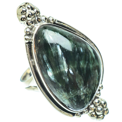 Seraphinite Rings handcrafted by Ana Silver Co - RING56599