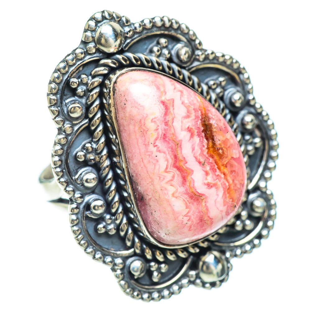 Rhodochrosite Rings handcrafted by Ana Silver Co - RING56608