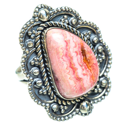 Rhodochrosite Rings handcrafted by Ana Silver Co - RING56608