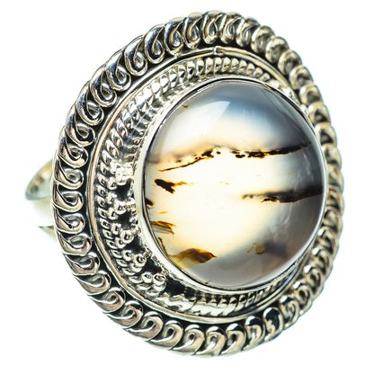 Montana Agate Rings handcrafted by Ana Silver Co - RING56616