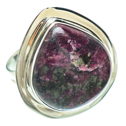 Russian Eudialyte Rings handcrafted by Ana Silver Co - RING56631