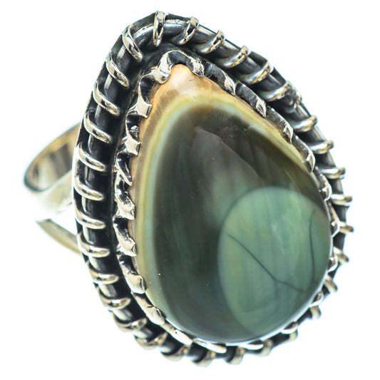 Willow Creek Jasper Rings handcrafted by Ana Silver Co - RING56639