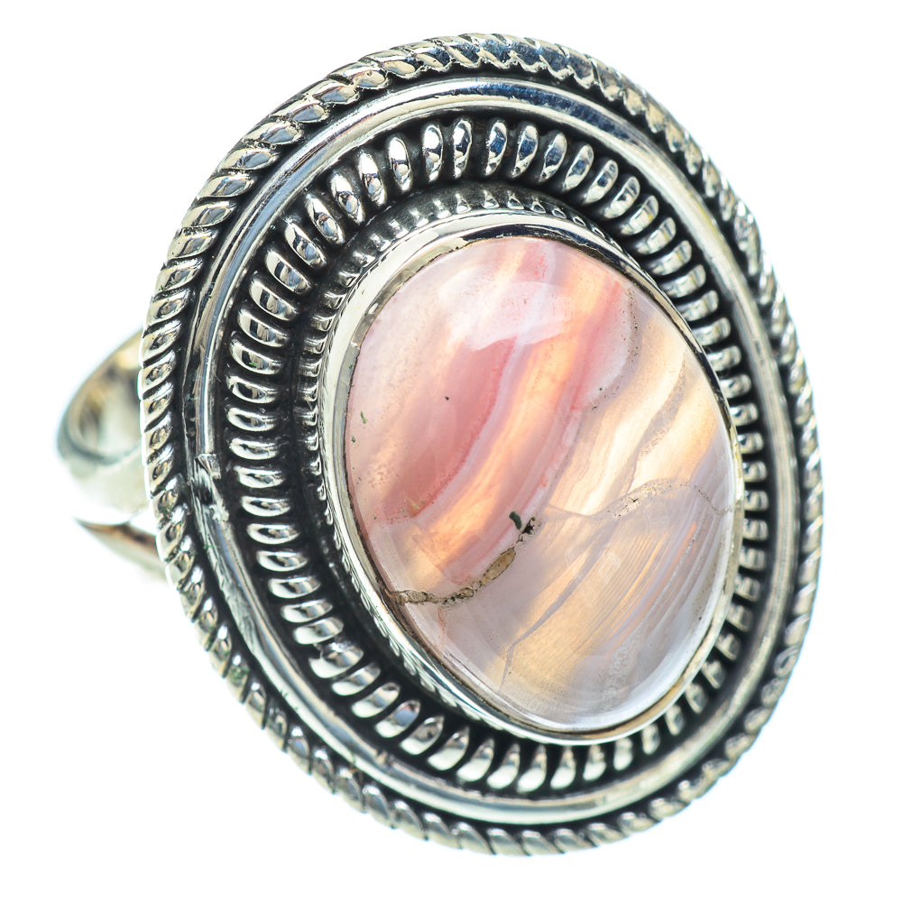 Botswana Agate Rings handcrafted by Ana Silver Co - RING56643