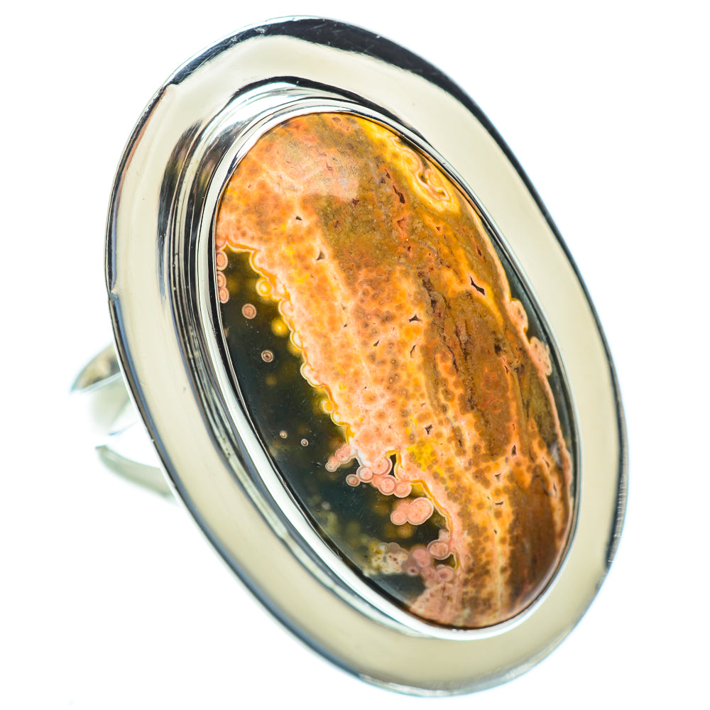 Ocean Jasper Rings handcrafted by Ana Silver Co - RING56663