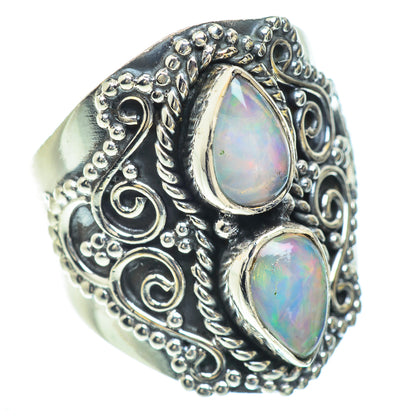 Ethiopian Opal Rings handcrafted by Ana Silver Co - RING56664