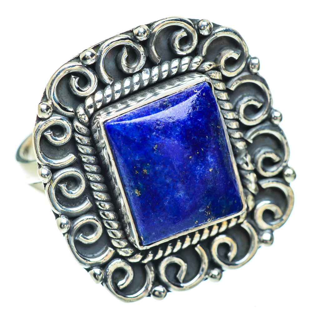 Lapis Lazuli Rings handcrafted by Ana Silver Co - RING56669