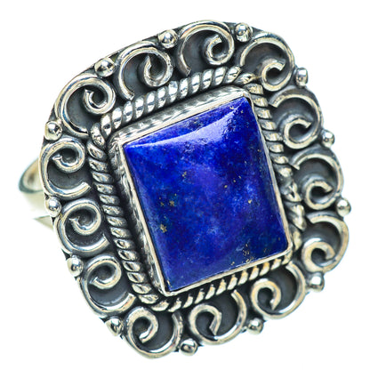 Lapis Lazuli Rings handcrafted by Ana Silver Co - RING56669