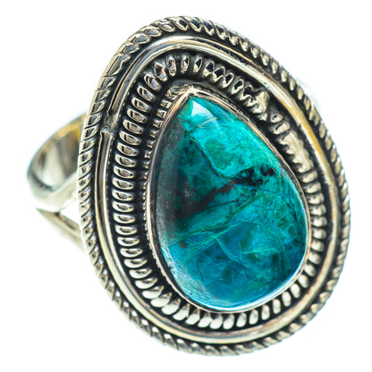 Chrysocolla Rings handcrafted by Ana Silver Co - RING56700