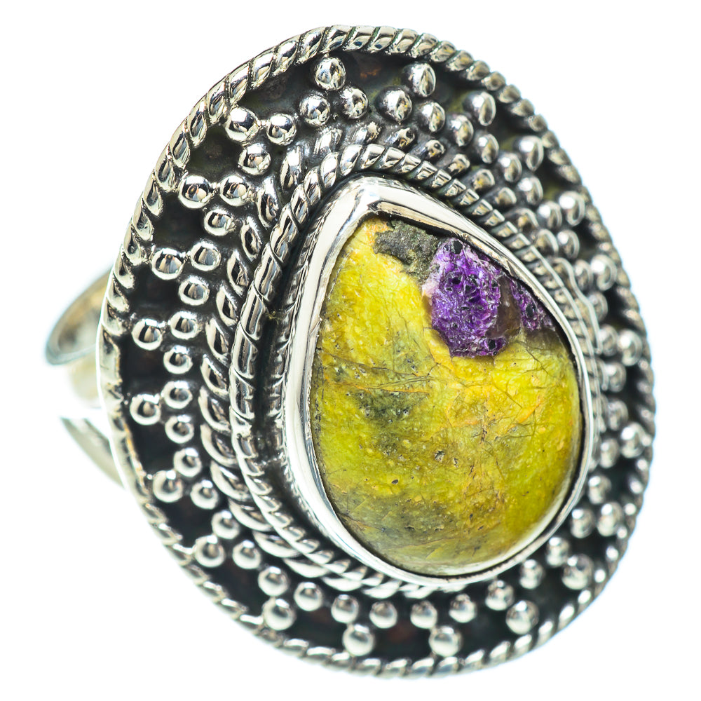 Atlantisite Rings handcrafted by Ana Silver Co - RING56703 - Photo 2