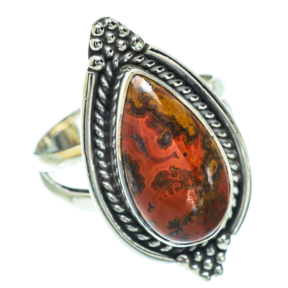 Moroccan Agate Rings handcrafted by Ana Silver Co - RING56776
